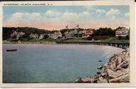tcard from Atlantic Highlands, NJ