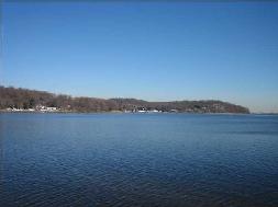 Looking across the Navesink River to Locust
